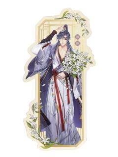 傅融-肯德基联动花笺游烫金书签
