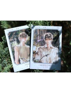 尘不到&闻时-西屏园收藏卡套组