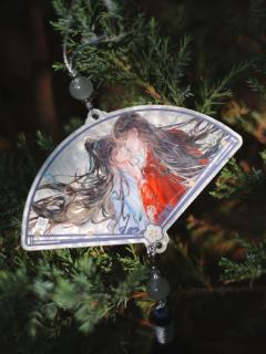 尘不到&闻时-吻红尘挂件