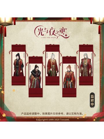 灼灼金帐栖系列隽巧袖珍挂画