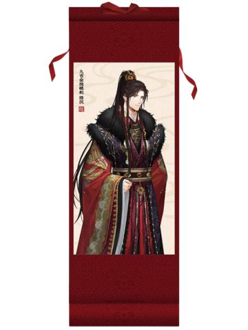 陆沉-灼灼金帐栖系列隽巧袖珍挂画