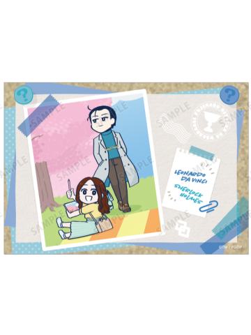 莱昂纳多·达·芬奇&夏洛克·福尔摩斯-藤丸立香想不明白赏花相卡