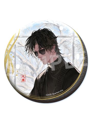 黑瞎子-节气系列圆形冰箱贴