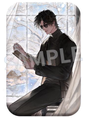 黑瞎子-节气系列方形冰箱贴