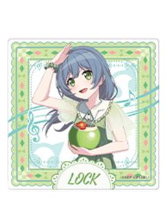 朝日六花-罗森联动袋装茶角色杯垫