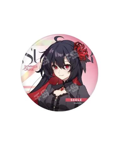 黑希-悠游夏日系列第五弹马口铁徽章