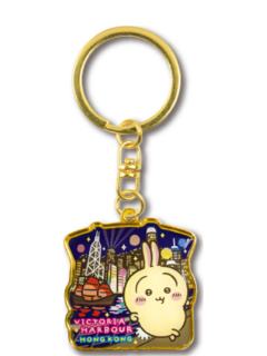 乌萨奇-香港限定维多利亚港金属挂件