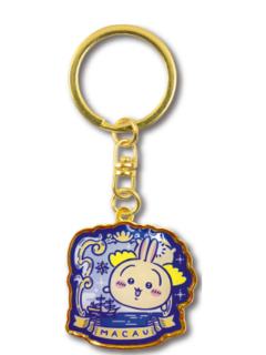 乌萨奇-澳门限定葡萄牙瓷砖金属挂件