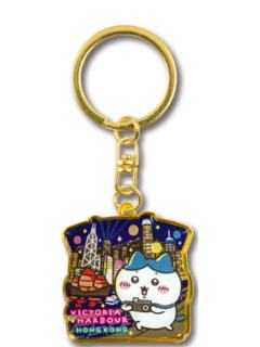 小八-香港限定维多利亚港金属挂件