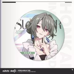 薇塔-悠游夏日系列第五弹马口铁徽章-资料图