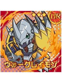 UR-战斗暴龙兽-万代食玩数码宝贝贴纸 第1弹