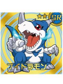 SR-V仔兽EX-万代食玩数码宝贝贴纸 第1弹