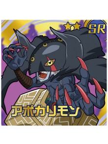SR-启示录兽-万代食玩数码宝贝贴纸 第1弹
