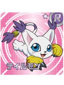R-迪路兽-万代食玩数码宝贝贴纸 第1弹