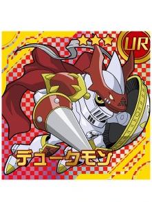 UR-红莲骑士兽-万代食玩数码宝贝贴纸 第1弹