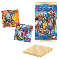 万代食玩数码宝贝贴纸 第1弹