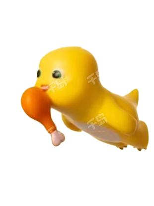 鸡腿拉线玩具