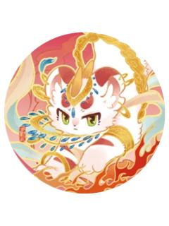 哥哥-华彩流光系列马口铁徽章