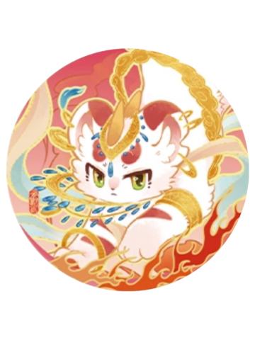 哥哥-华彩流光系列马口铁徽章