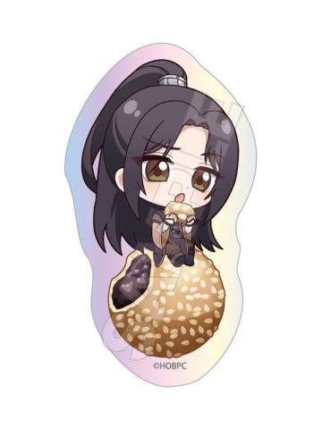 慕情-美食Q版极光贴纸