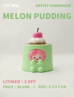 MELON PUDDING handmade
