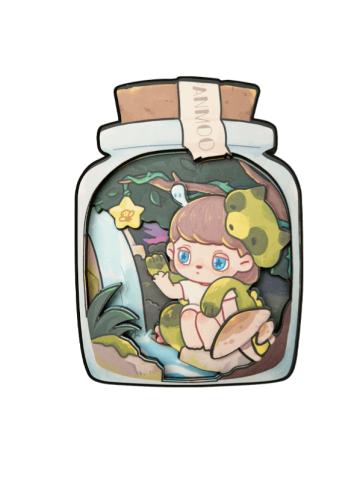 L-场景冰箱贴-山溪