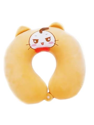 黄色大喵U型枕