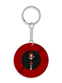 黑胶钥匙扣 红ver.