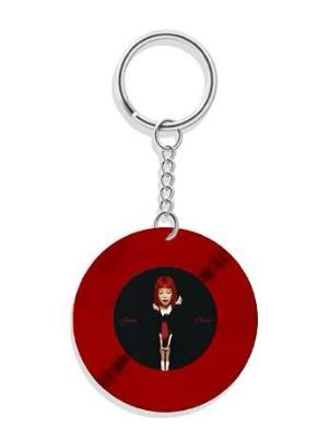 黑胶钥匙扣 红ver.