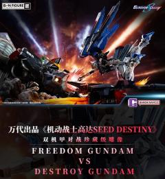 FREEDOM GUNDAM VS DESTROY GUNDAM 自由VS毁灭