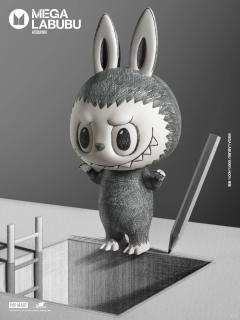 MEGA LABUBU 1000% 素描-资料图
