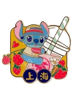 史迪奇-上迪史迪奇与安琪漫游上海系列徽章盲盒
