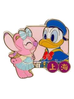 安琪-上迪史迪奇与安琪漫游上海系列徽章盲盒