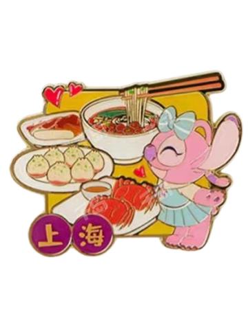 安琪-上迪史迪奇与安琪漫游上海系列徽章盲盒