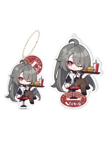 薇塔-美味上舰系列Q版亚克力挂摆件