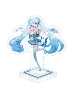 日丽美月雪初音（迷你立牌套装）-初音未来联动单领周边-资料图