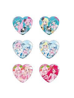 初音未来联动交易心形吧唧