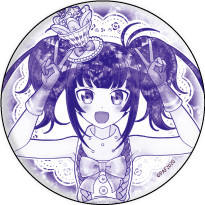 久里须要-美妙全友甜点蛋糕搭配(MANGEKYO)ver.徽章