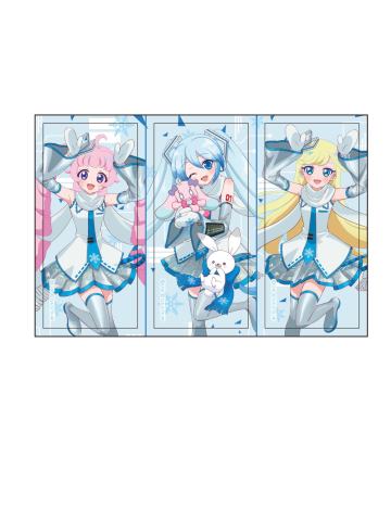 日丽美月雪初音（全息贴纸）-初音未来联动单领周边