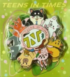 四周年旋转徽章