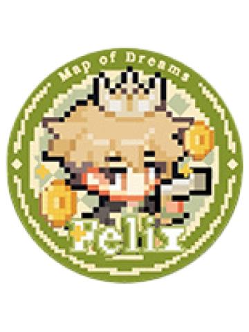 夏斐-Map Of Dreams迷你马口铁徽章