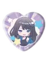 莉莉斯-eeo联动 4周年纪念 心形吧唧