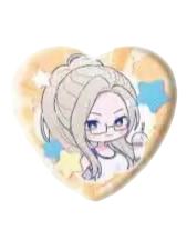 左一-eeo联动 4周年纪念 心形吧唧