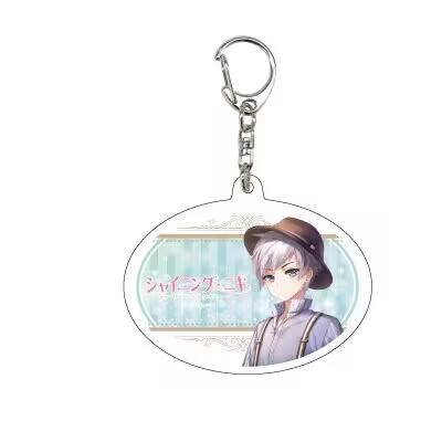 海哲-eeo联动 A3一周年纪念 亚克力钥匙扣