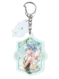 夜宵-eeo联动 4周年纪念 亚克力钥匙扣