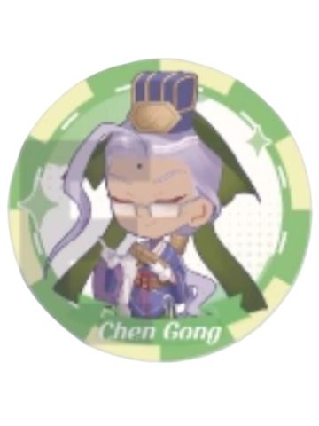 陈宫-简中版9周年Q版SD徽章