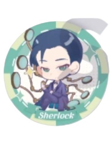 夏洛克·福尔摩斯-简中版9周年Q版SD徽章