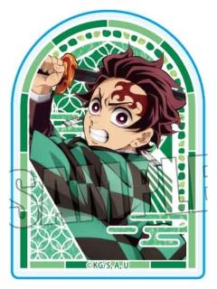 灶门炭治郎-BH无限城篇彩窗可立亚克力吧唧