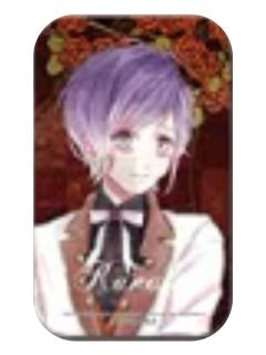 逆卷奏人-混乱族谱限定特典长方形马口铁徽章