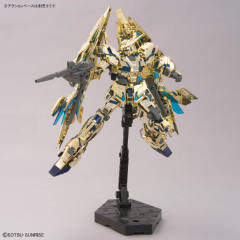 HGUC RX-0 独角兽高达3号机 菲尼克斯(毁灭模式) 金银电镀套装-资料图